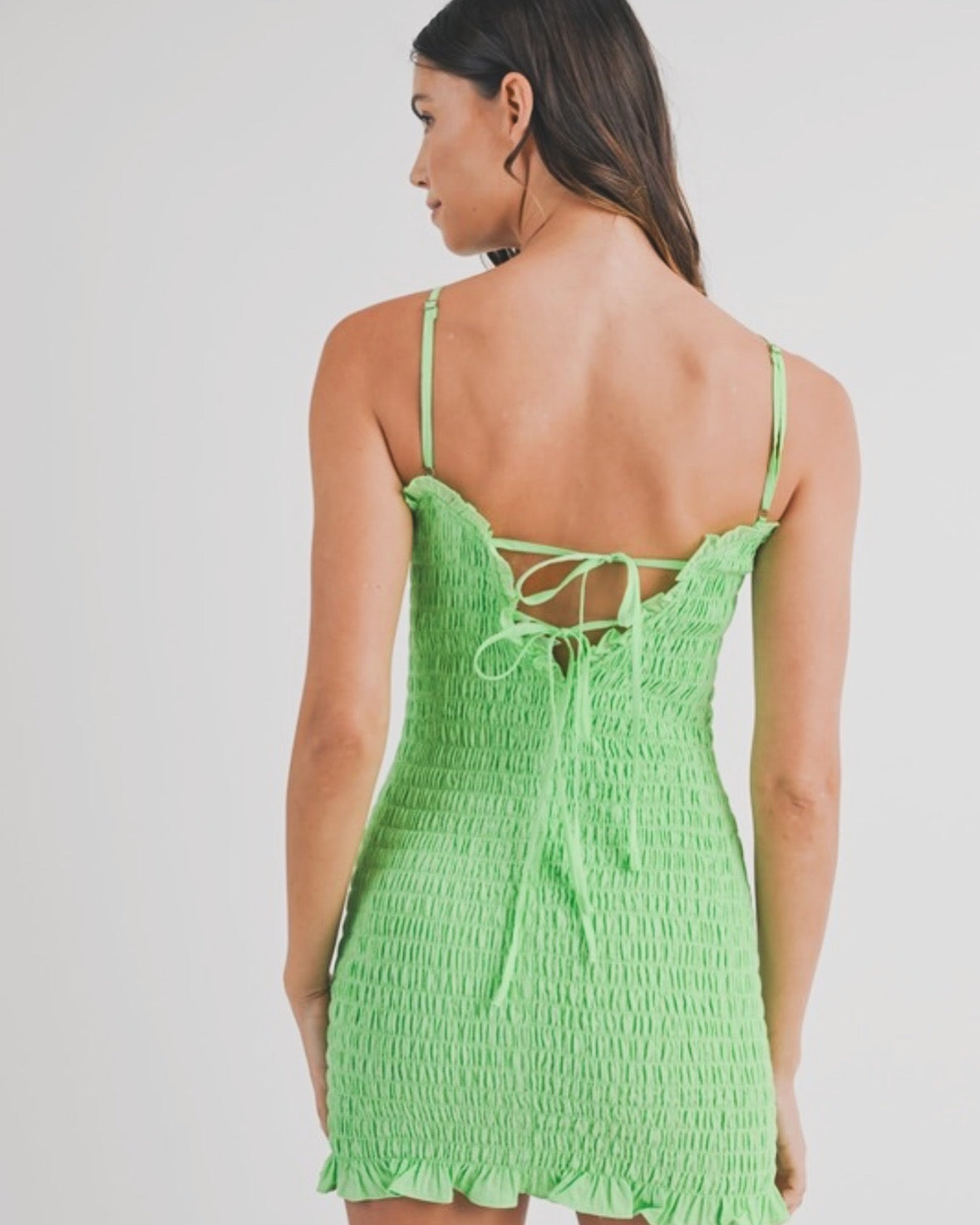 Ruffle Mini Dress