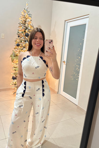 Floral Embroidery Set